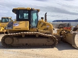 Back corner of used dozer,Back corner of used Komatsu dozer,Front corner of used Komatsu,Side of dozer